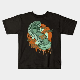 AI is theft. leech. Kids T-Shirt